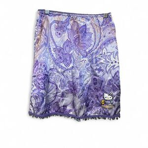 Sanrio Women's Hello Kitty Paisley Purple Skirt